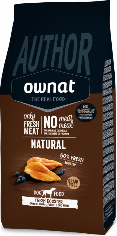 Ownat Author Crocchette Cane Grain Free Gallo Fresco 3kg