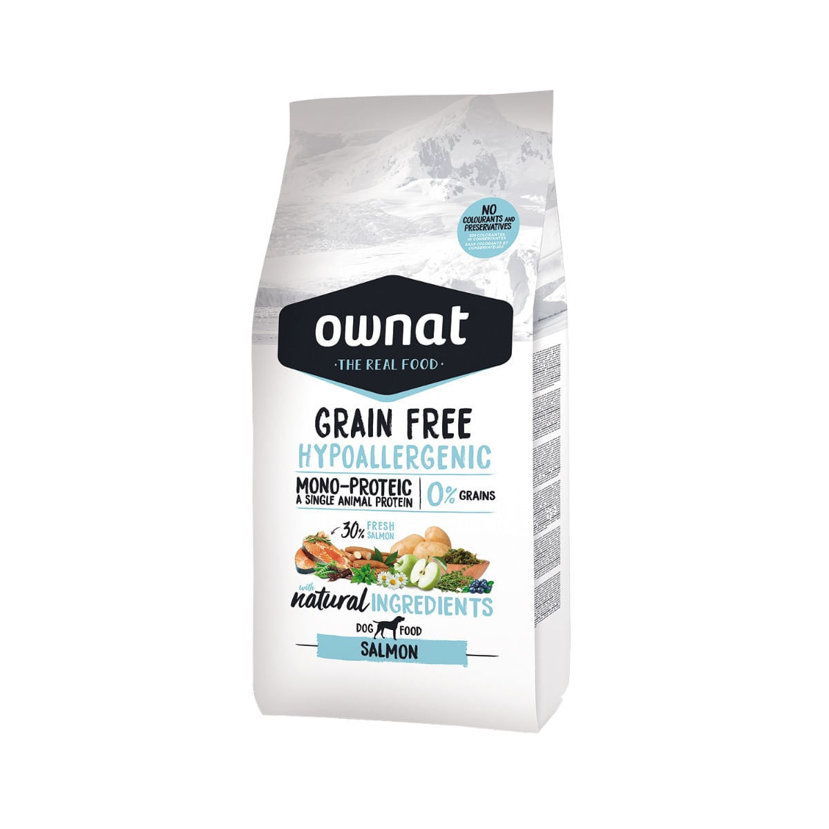 Ownat Grain Free Hypoallergenic Salmone 3kg