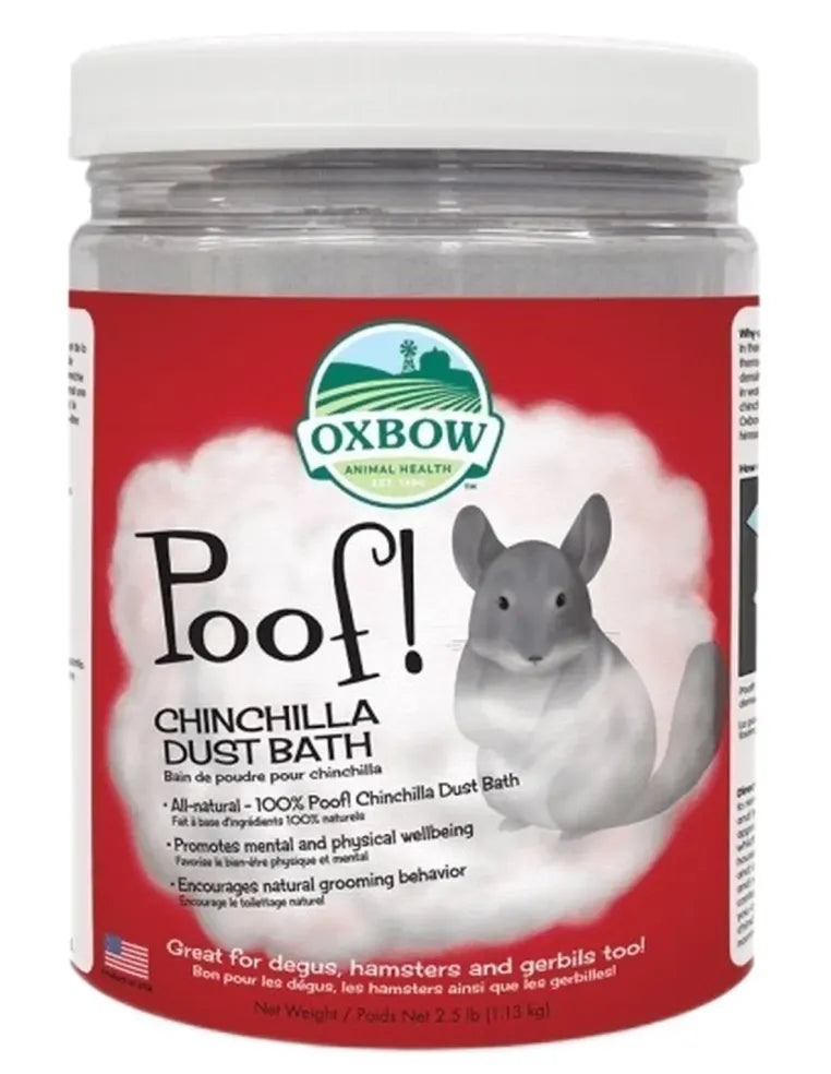 OXBOW Poof! Sabbia da bagno per roditori 1,13kg