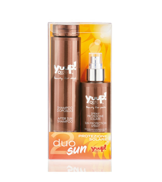Yuup Duo Sun - Kit Protezione Solare per cane e gatto