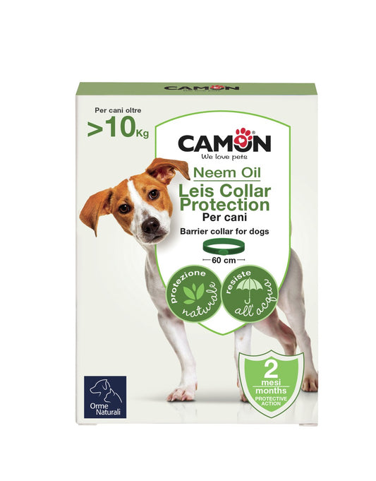 Camon Neem Oil Leis Collar - Collare Barriera all'Olio di Neem - Medium