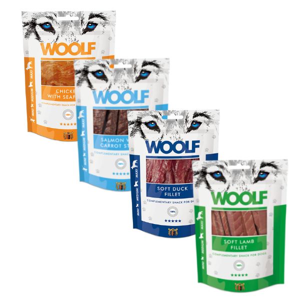 Woolf Snack per Cani PROMO 4+1 OMAGGIO