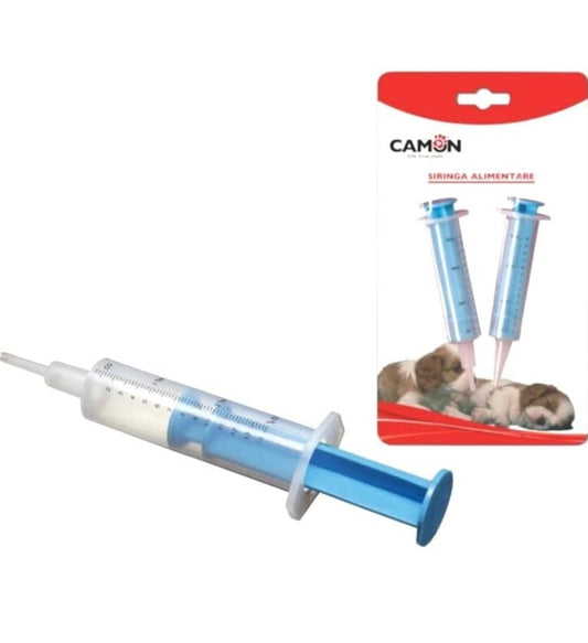Camon Siringa Alimentare per Cani e Gatti - 2 pz