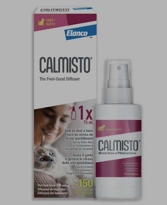 Elanco Calmisto Spray per Gatto - Aiuta a Gestire lo Stress - 75ml
