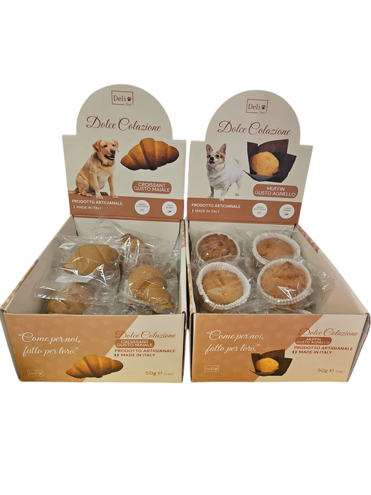 Delì Pet Dolce Colazione per Cani- Senza Zuccheri Aggiunti - 50g