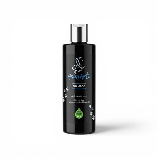 AnimArtì Shampoo Igienizzante e Lucidante - Clorexidina e Lavanda 200ml