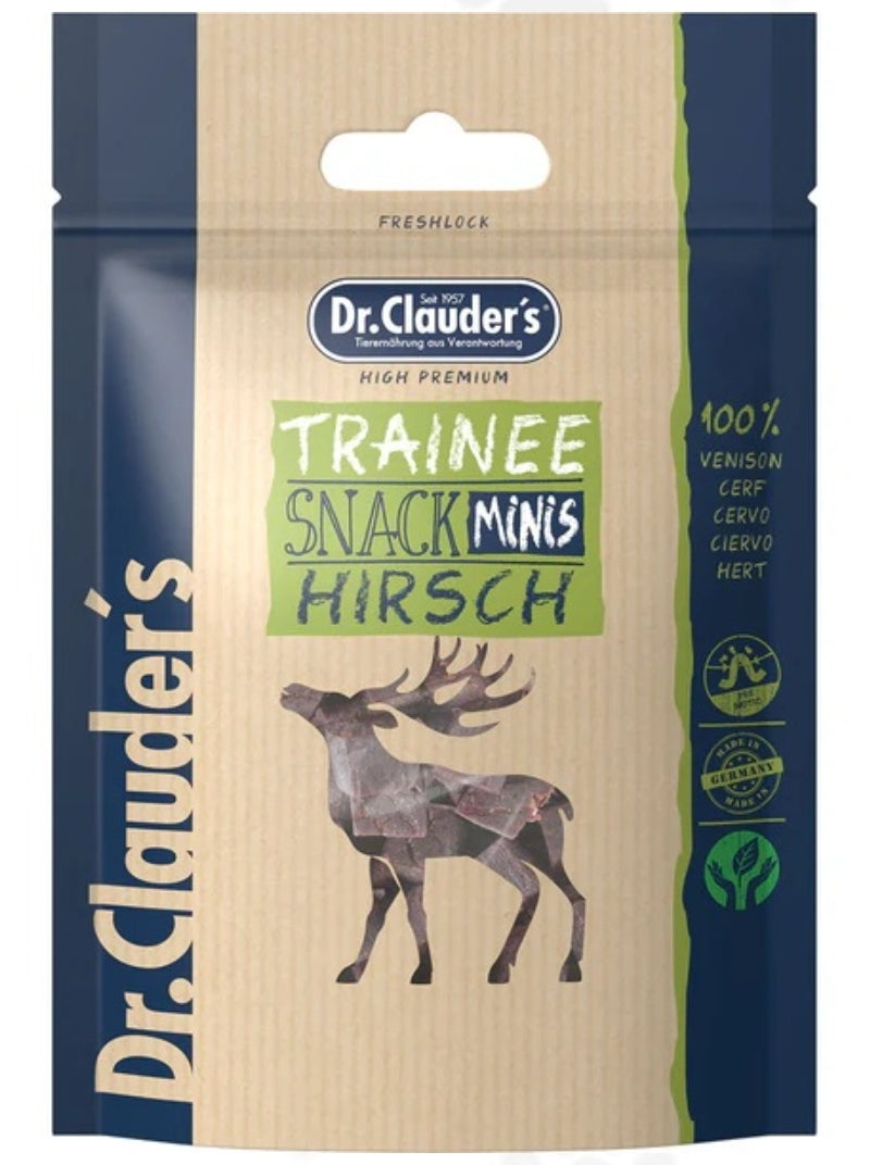 Dr. Clauder's Trainee Minis Snack per Cani Mini Cubetti 50g