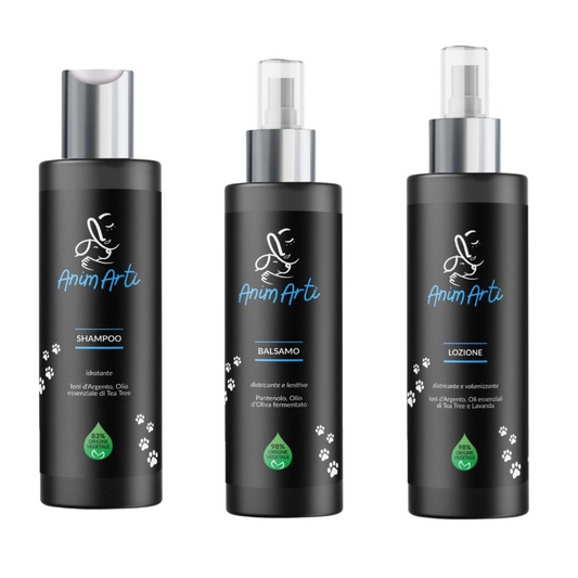 AnimArtì PACK Beauty Shampoo + Balsamo + Districante Spray