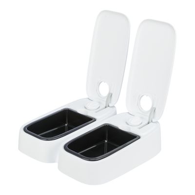 Ciotola automatica - Distributore di Cibo 2 Ciotole Automatiche con Timer