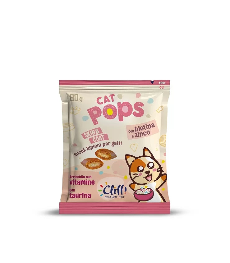 Cliffi Cat POPS - Snack per Gatti - NUOVA BUSTA 60g