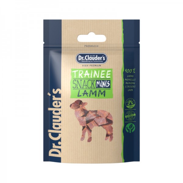 Dr. Clauder's Trainee Minis Snack per Cani Mini Cubetti 50g