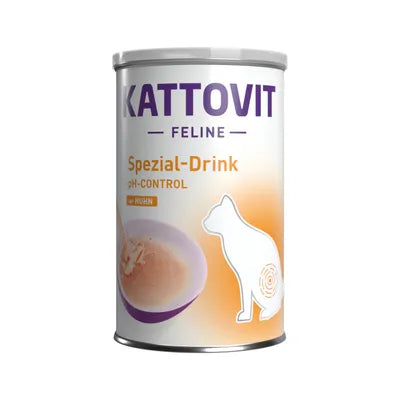 Kattovit Urinary Drink Gatto – Alimento Complementare per Vie Urinarie e Calcoli di Struvite (135 ml)