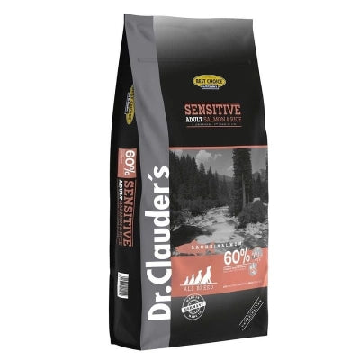 Dr. Clauder's Sensitive Adult Salmone e Riso 12 5kg