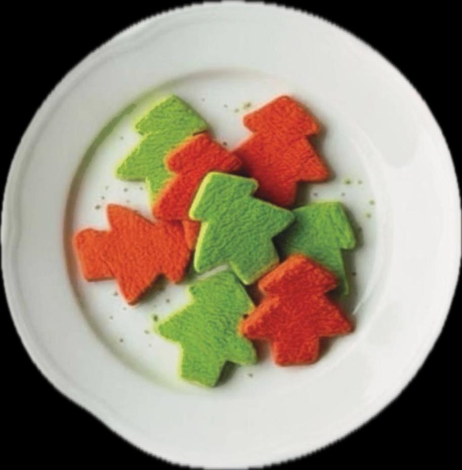 Marie Alberelli Natalizi - Biscotti per Cani al Sapore di Mela - Ottimi Regali Natalizi - 100g