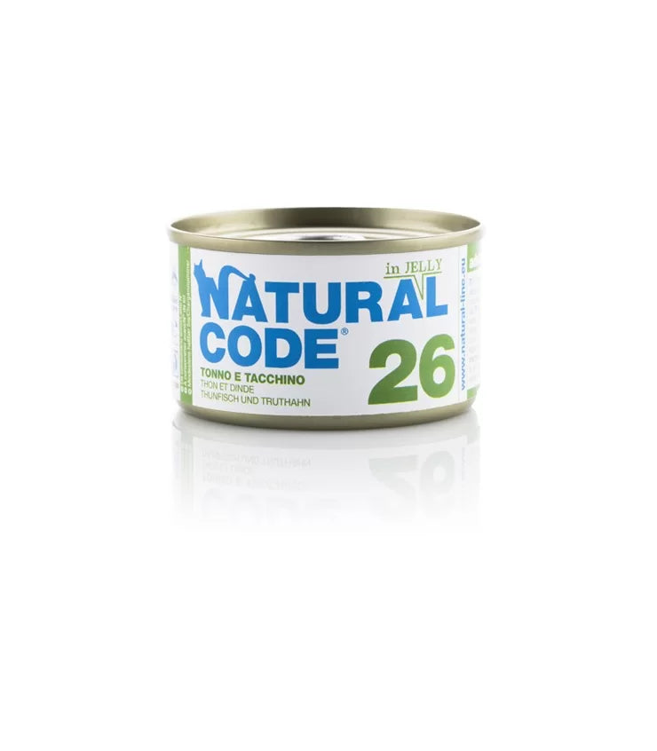 NATURAL CODE lattine gatto 85 gr