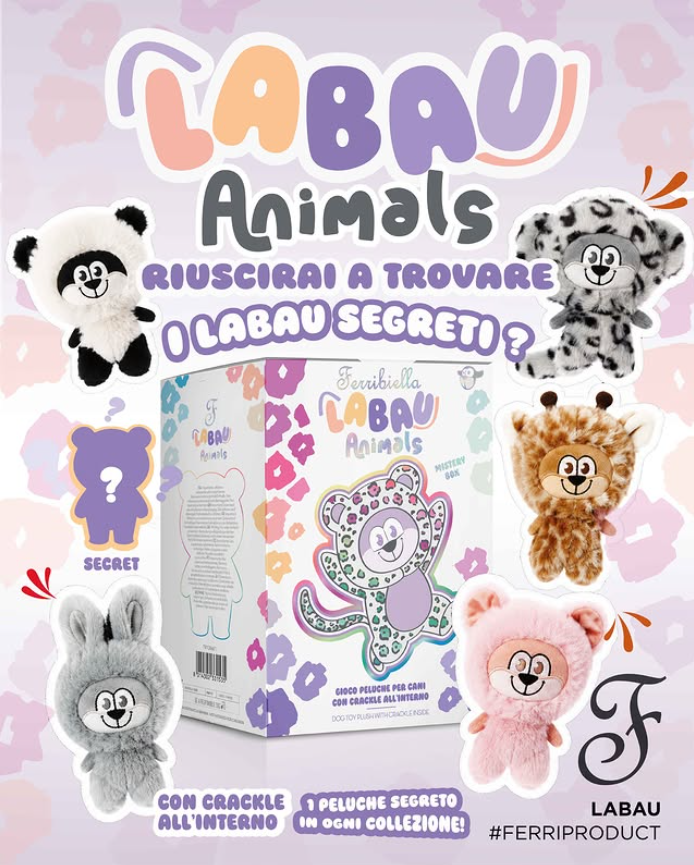 LABAU - Gioco Peluche per Cani