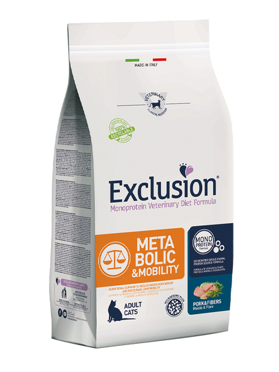 Exclusion Metabolic & Mobility Cat - Croccantini per Gatti in Sovrappeso 1,5kg