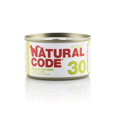 NATURAL CODE lattine gatto 85 gr