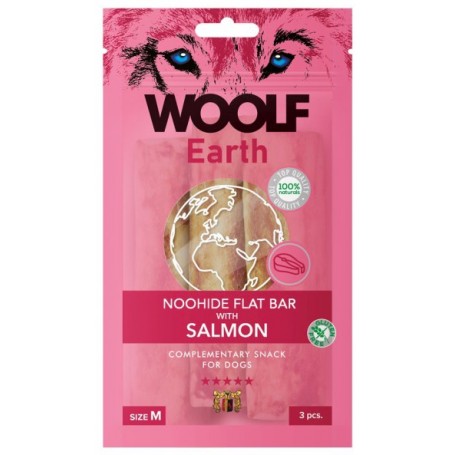Woolf Snack Earth Noohide Stick S salmone 90 g
