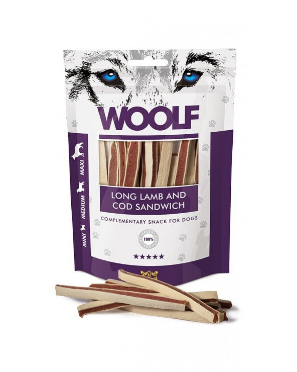 Woolf snack per cani. 100% carne cotta in forno PROMO 4+1 FREE