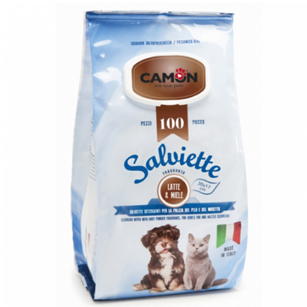 Camon Salviette Maxi Formato 100pezzi Latte & Miele