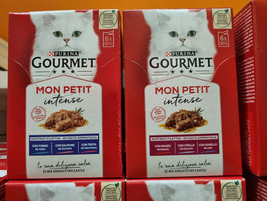Gourmet MonPetit raffinati filettini 6x50gr