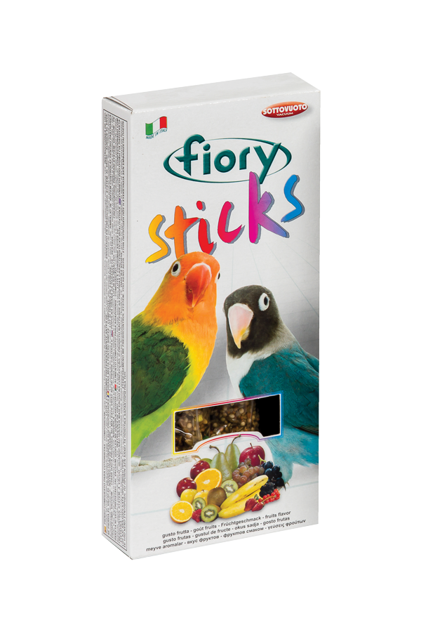 Fiory stick parrocchetti 120 gr