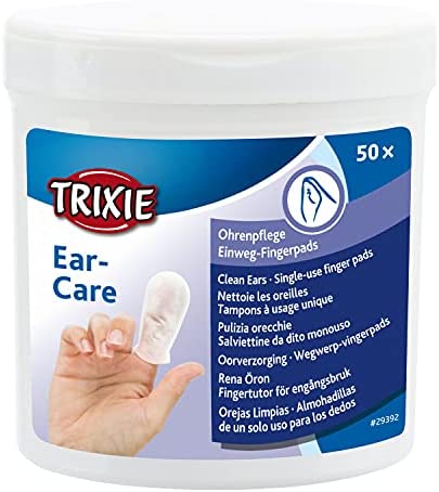 Trixie mini salviette monouso per igiene auricolare, oculare e dentale