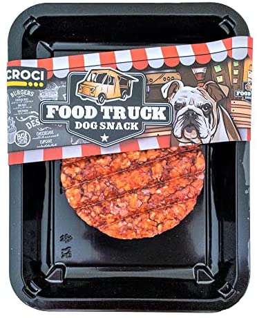 FoodTruck snack per cani. HAMBUGER o PATATINE