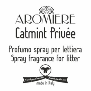 Aromiere Catmint Privée profumo spray per lettiere 50ml