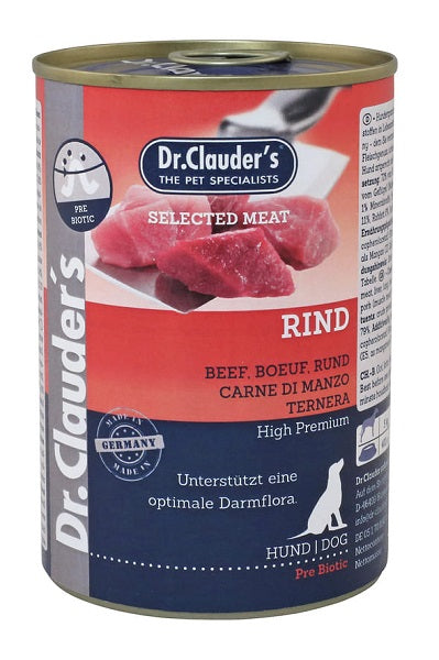 Dr Clauder's patè Selected Meat manzo 400g