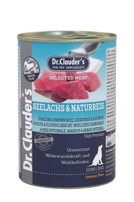 Dr Clauder's patè Selected Meat merluzzo e riso 400g