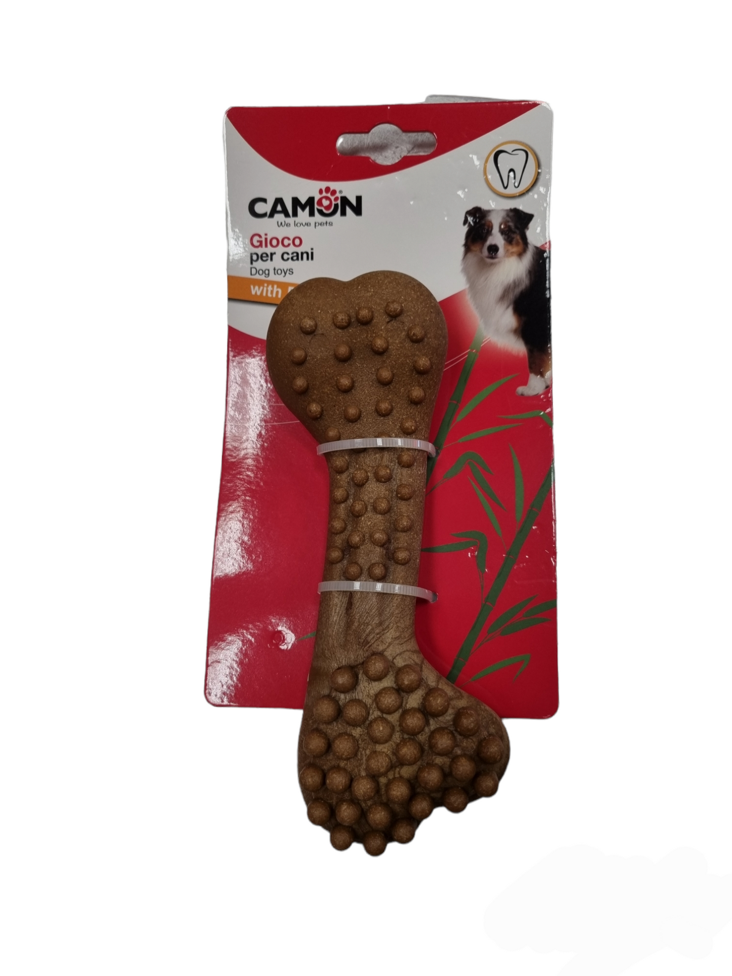 Camon gioco osso in bamboo 17 cm