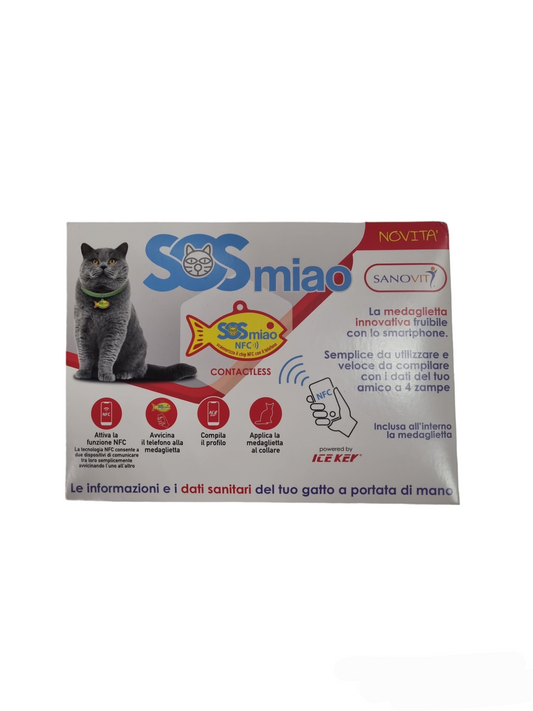 SOS Miao - La medaglietta innovativa fruibile con lo smartphone.