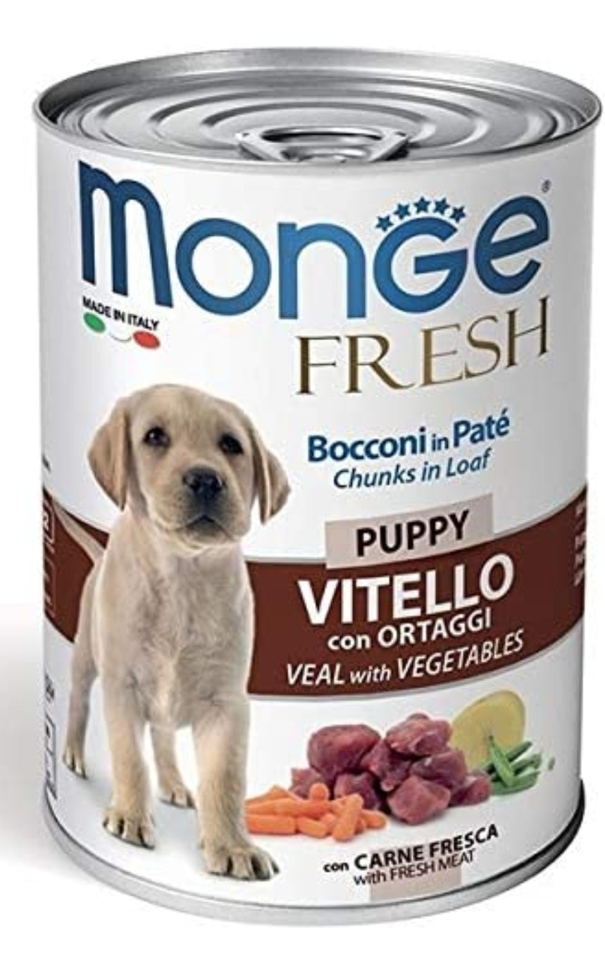 Monge fresh bocconi in patè puppy 400gr