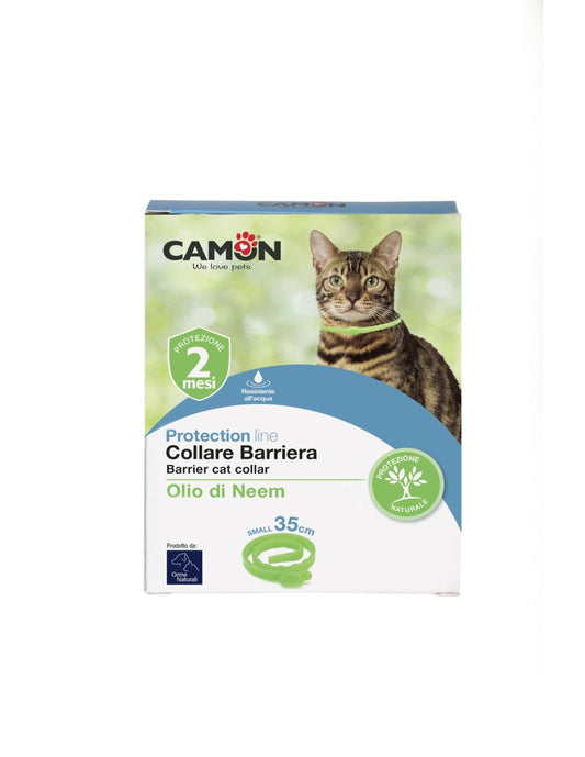 Camon collare barriera per gatto olio neem