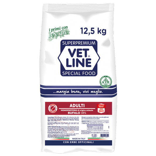 Vet Line Adulti Bufalo 12,5kg