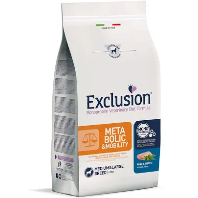Exclusion Metabolic & Mobility medium e large breed 2 kg
