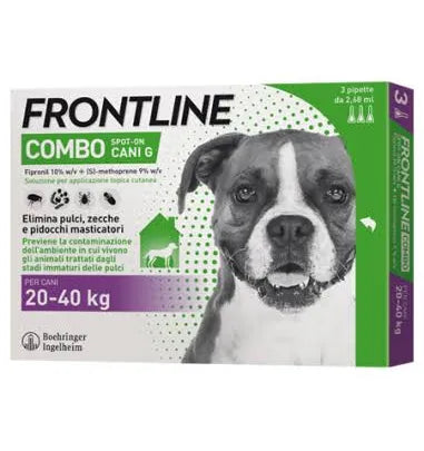 Frontline Combo spot-on per cani 20-40kg