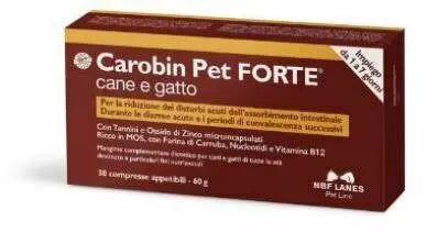 Carobin Pet FORTE 30 compresse appetibili