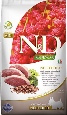 Farmina N&D Quinoa Neutered anatra 2,5kg