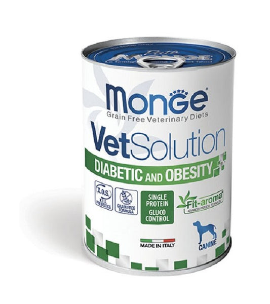 Monge VetSolution dog Diabetic  and Obesity 400gr
