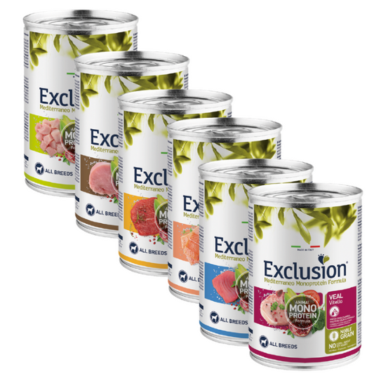 Exclusion Mediterraneo Monoproteico 400 gr